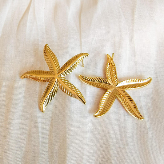 Pendientes estrella rayito