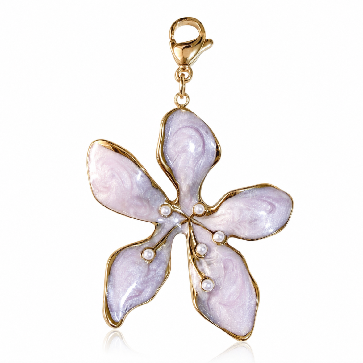 Charm Diana flor (flor rosa)