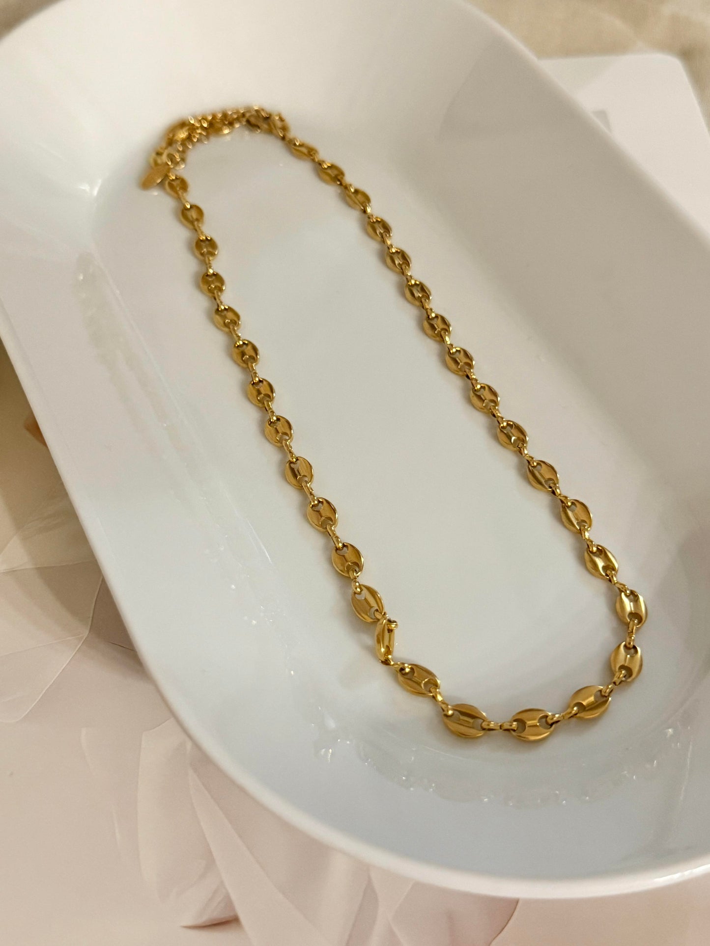 Pulsera Eslabon Dorado