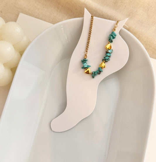 Rebajas -20%-Tobillera Amor Azul