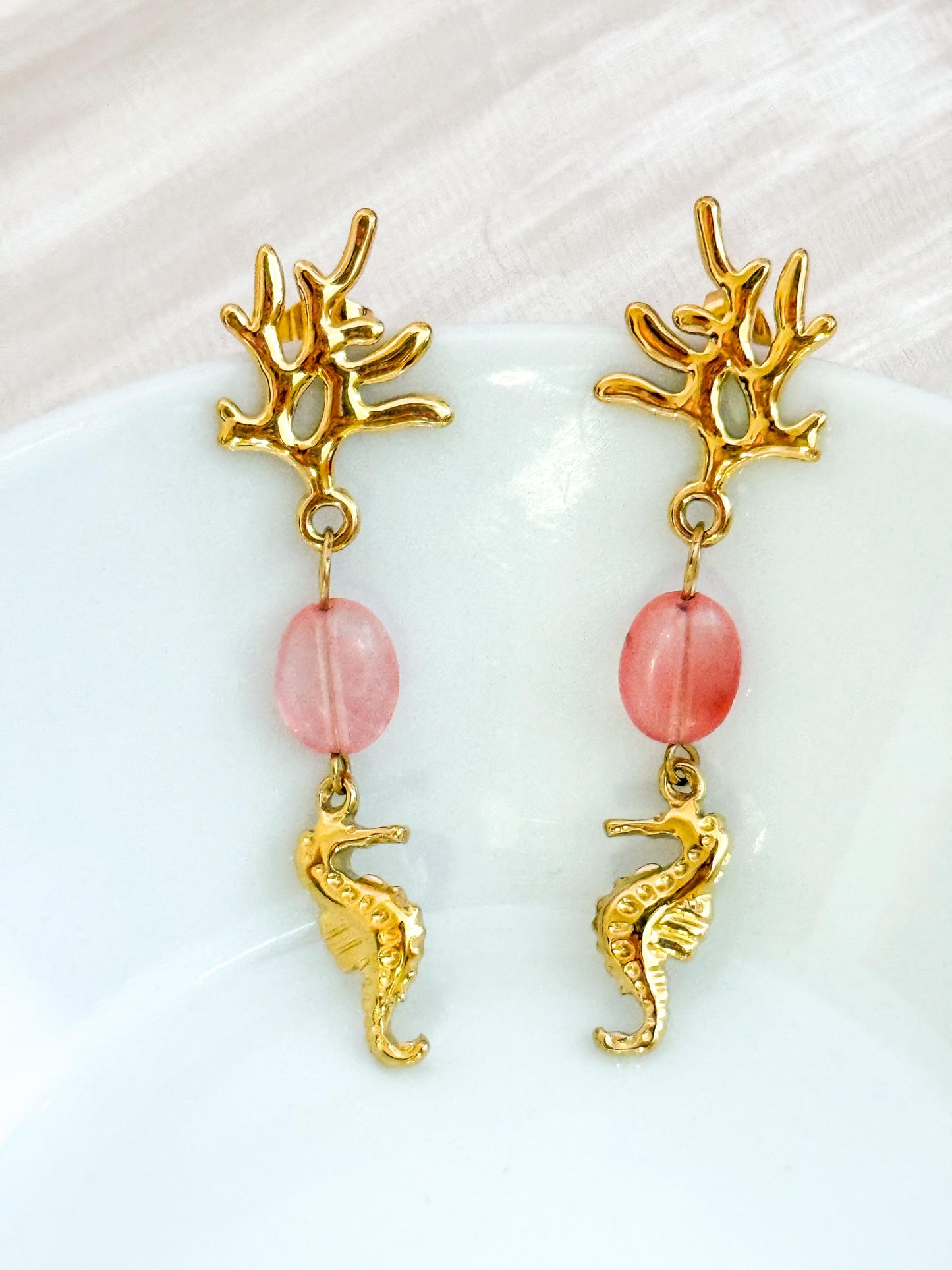Pendientes de caballito de mar