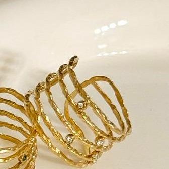 Anillo muti brillos Ajustable