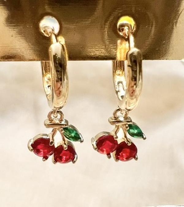 Aretes Dulce Cereza