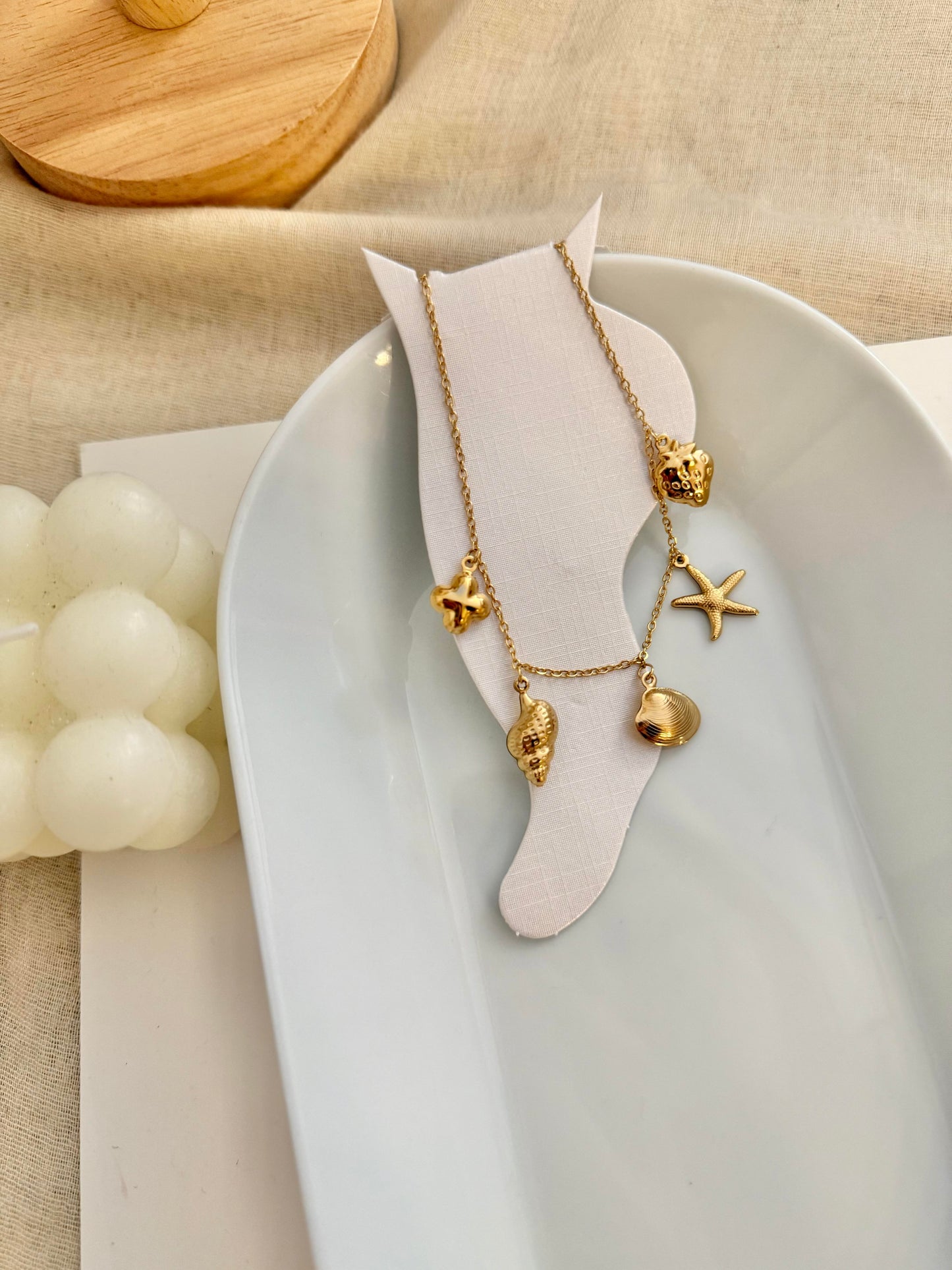 Tobillera Marina Charm (2 tipos)