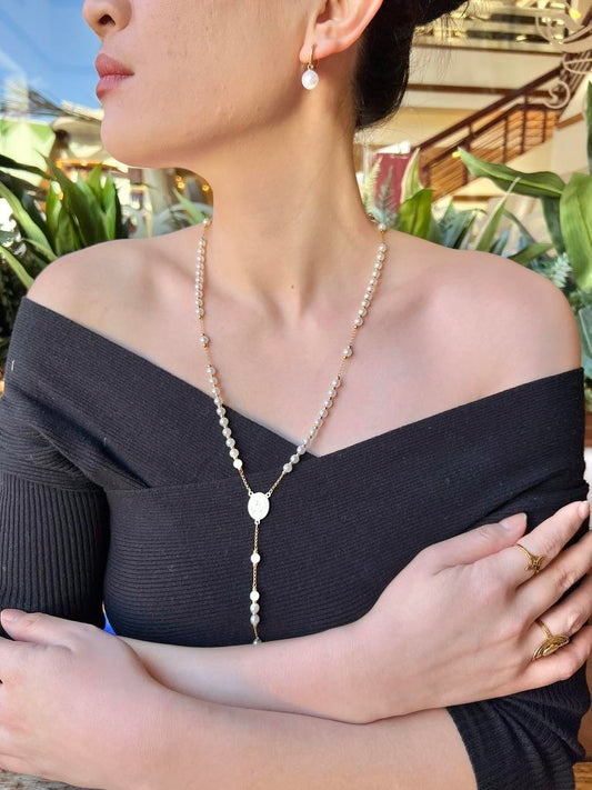 Rebajas -20%-Rosario blanco