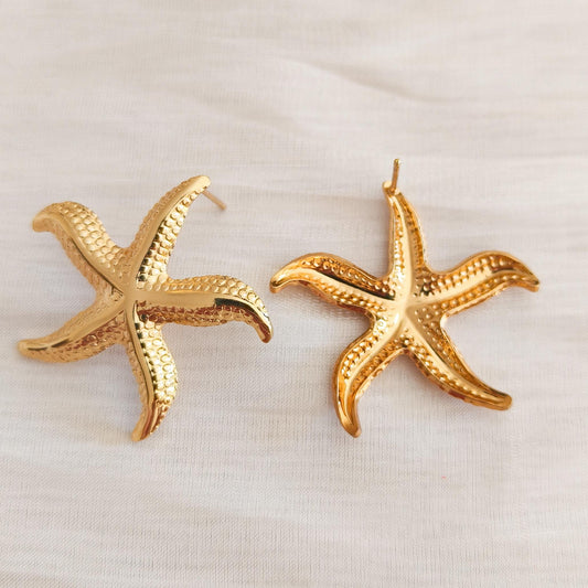 Pendientes estrella real ( puntos)