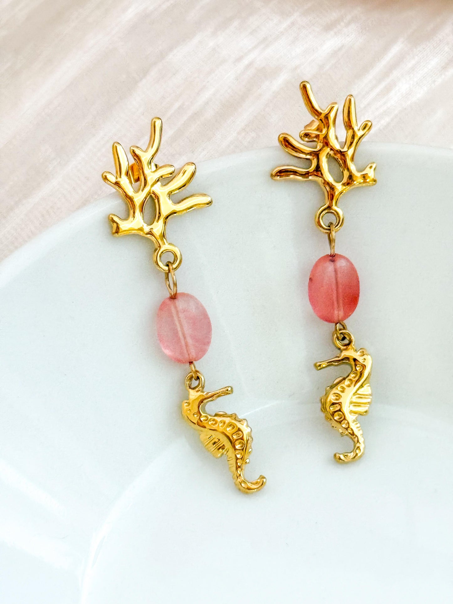 Pendientes de caballito de mar