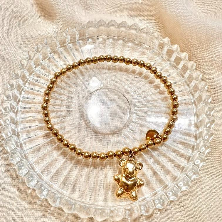 Pulsera elástica oso