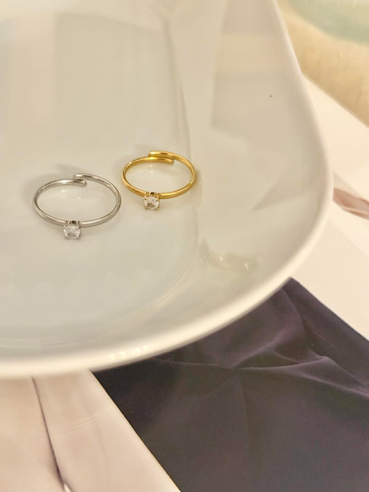 Anillo Compromiso Ajustable