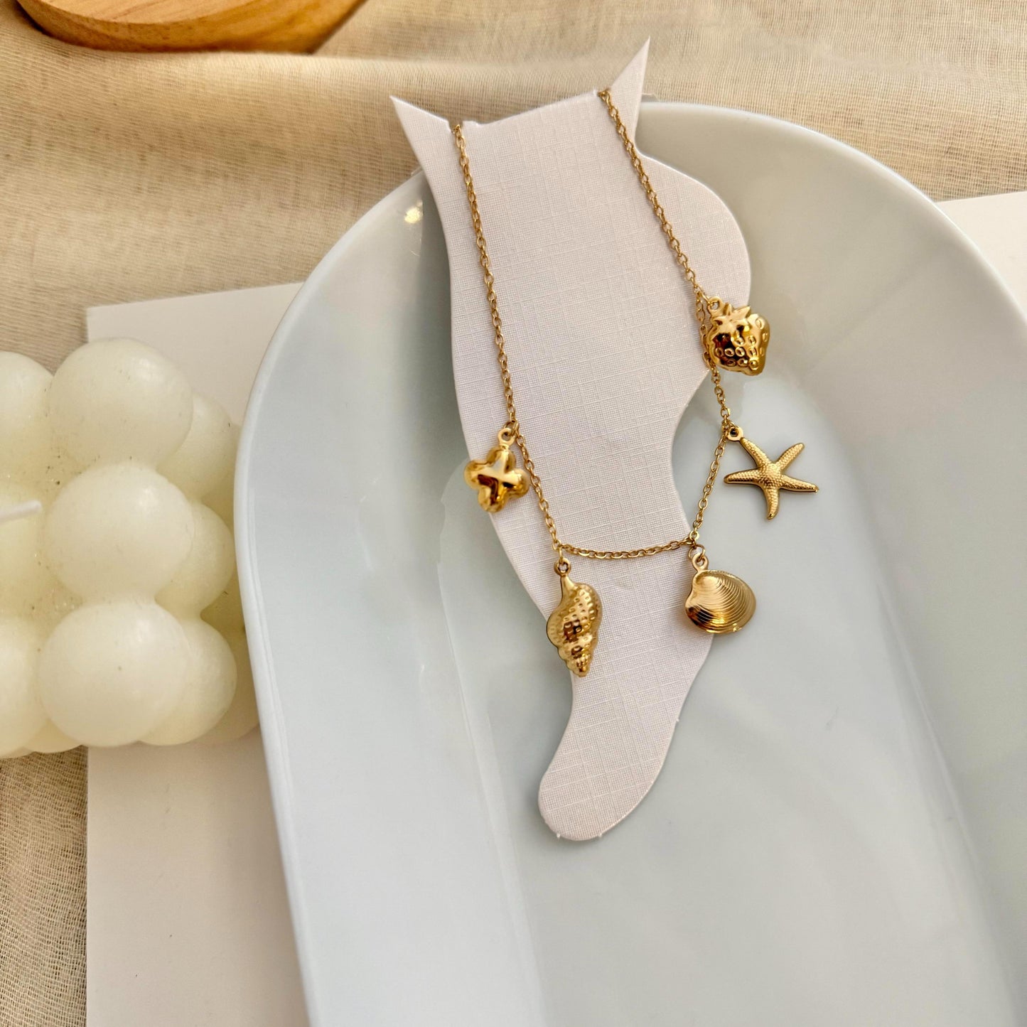 Tobillera Marina Charm (2 tipos)