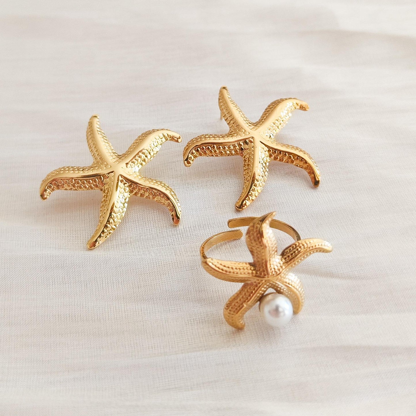 Pendientes estrella real ( puntos)