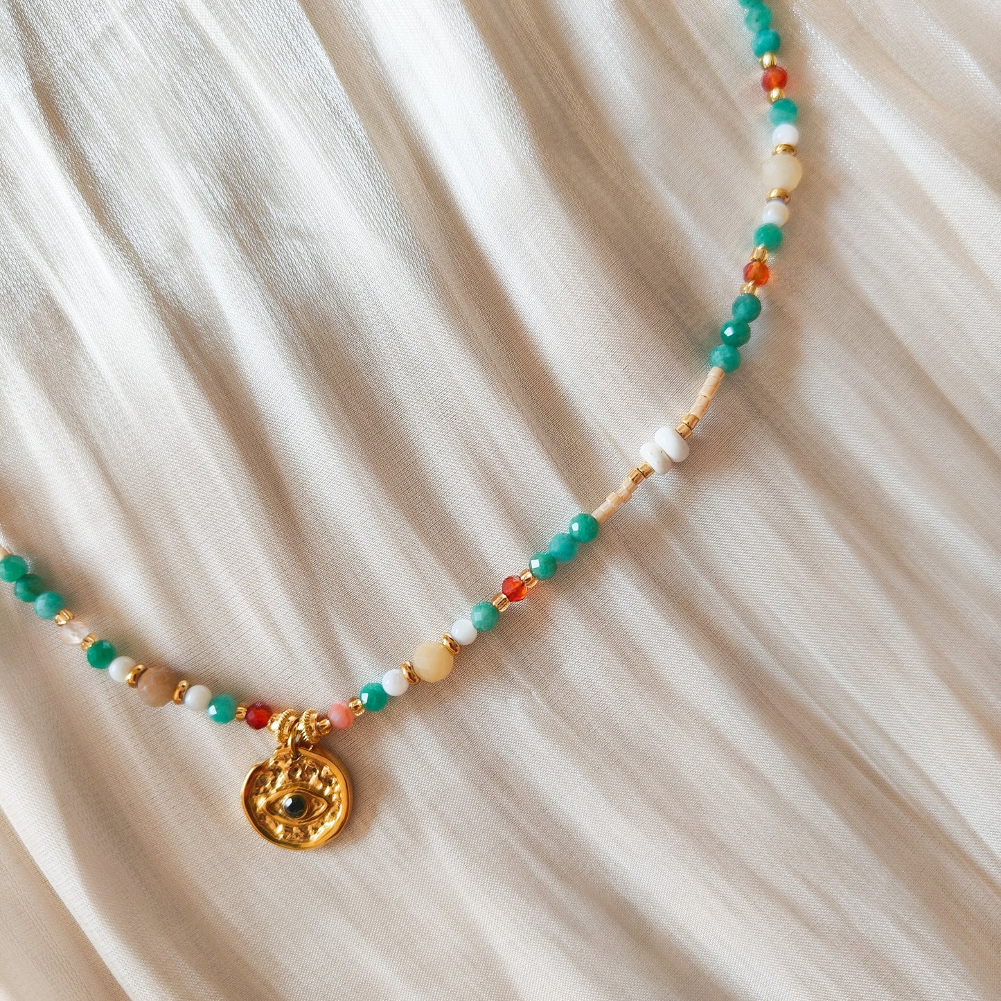 Collar Talismán de Colores (ojo)