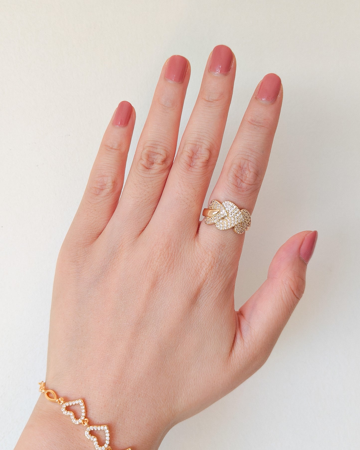 Anillo tres corazones