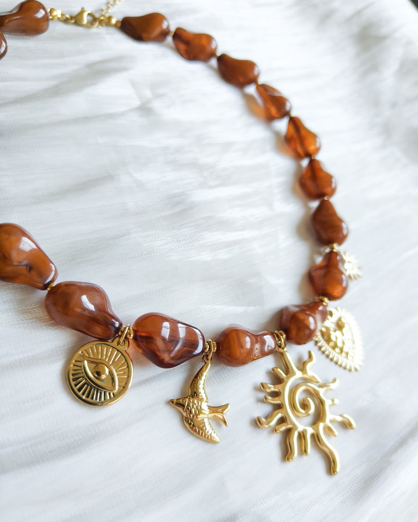 Collar Talismán del Sol (4 colores)