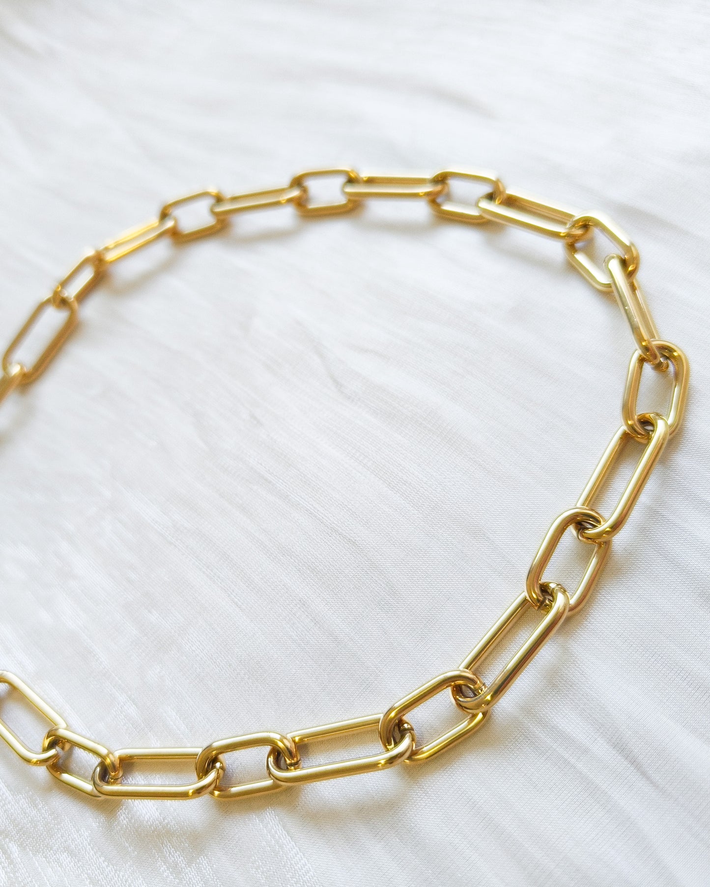 Collar Eslabón clásico minimalista