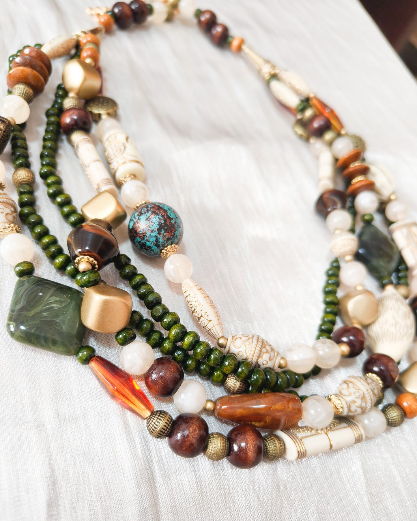 Collar Safari Chic ( multi collares)