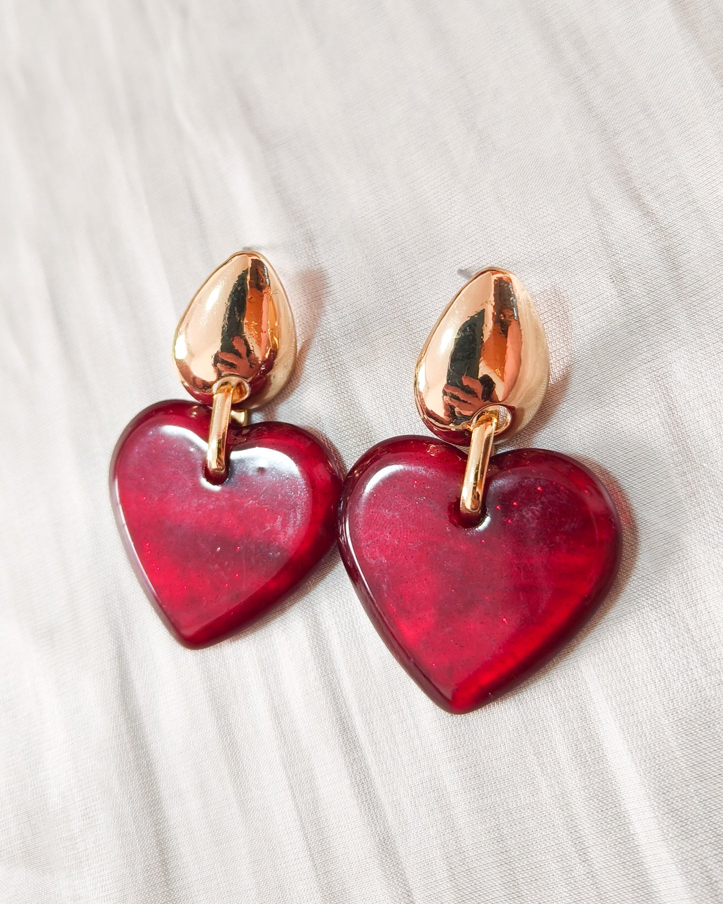 Pendientes Corazón Gala
