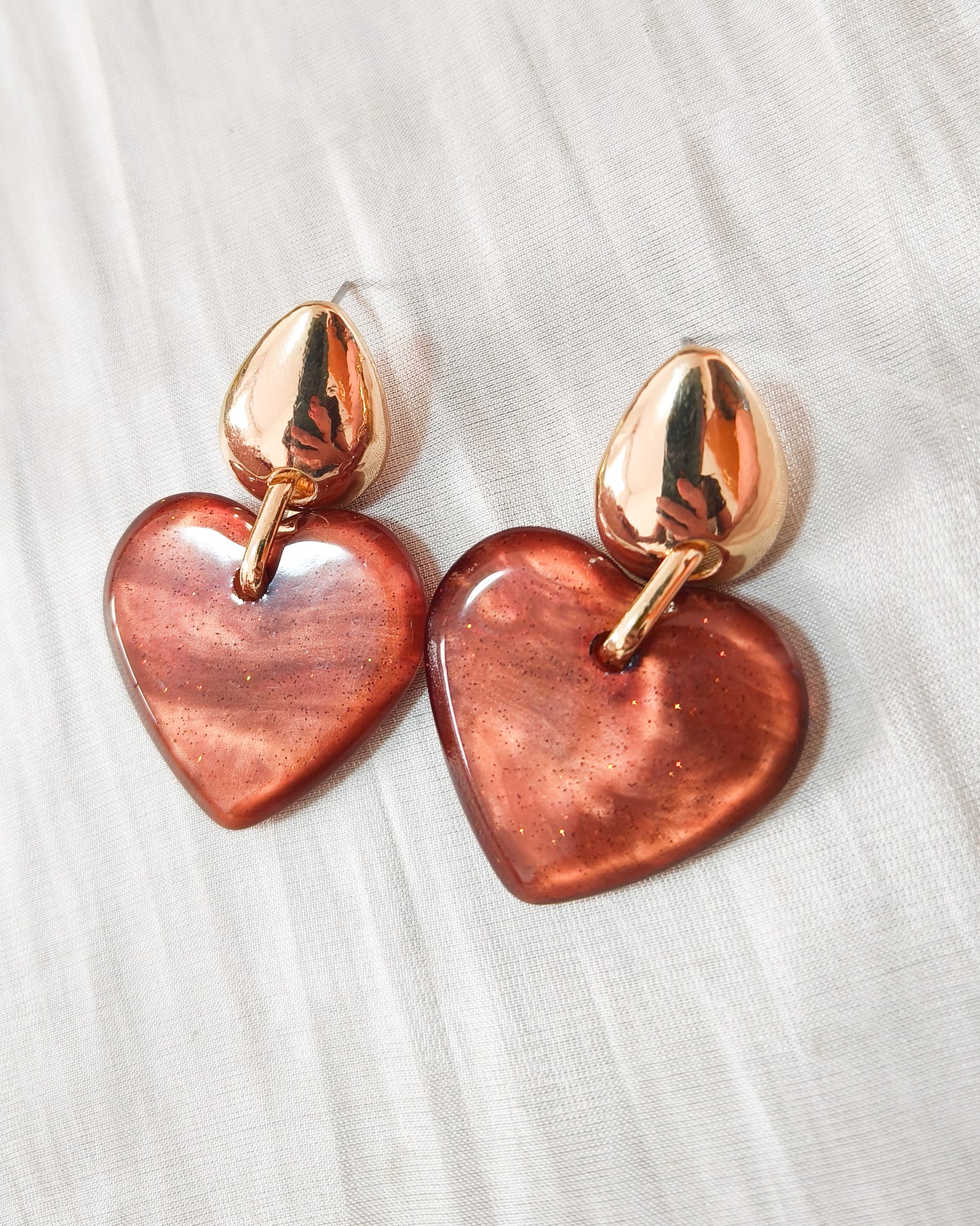 Pendientes Corazón Gala