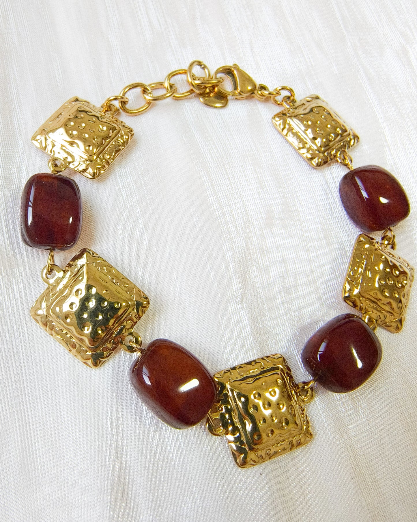 Pulsera Mosaico Dorado (dos colores)