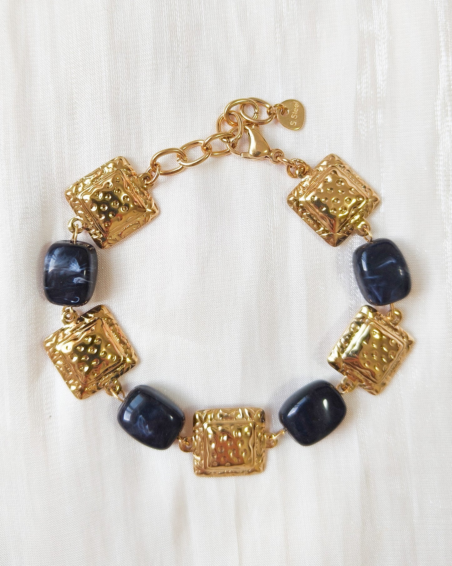 Pulsera Mosaico Dorado (dos colores)