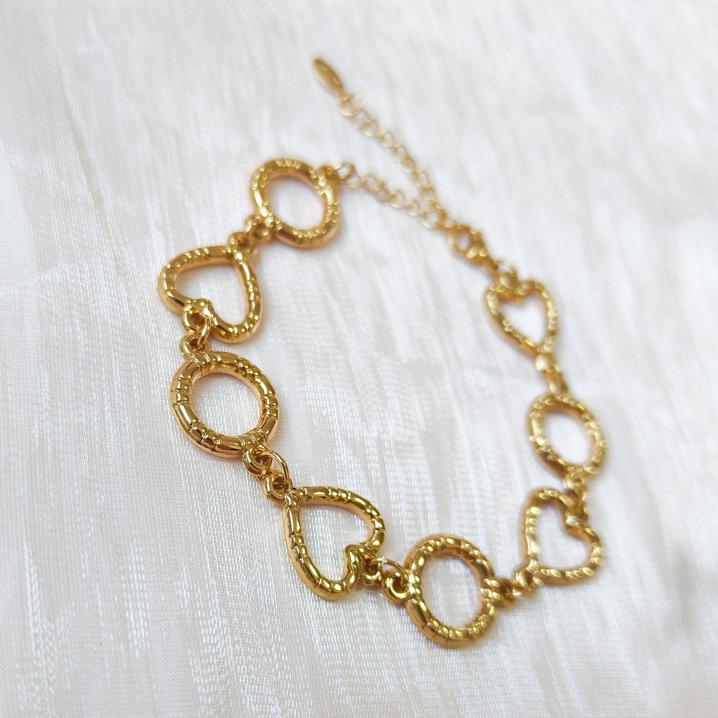 Pulsera Corazones Riviera