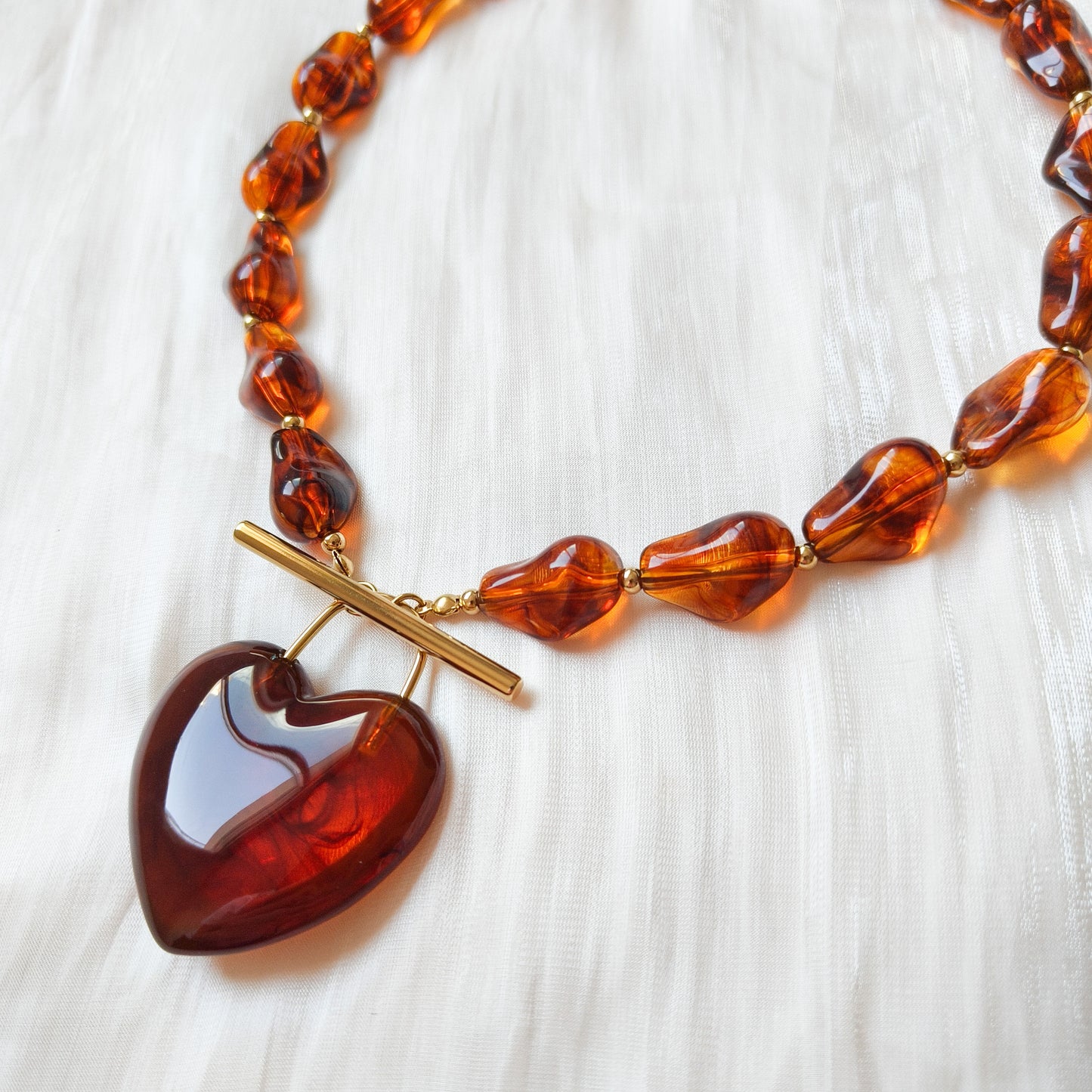 Collar Amor Vintage (corazón)