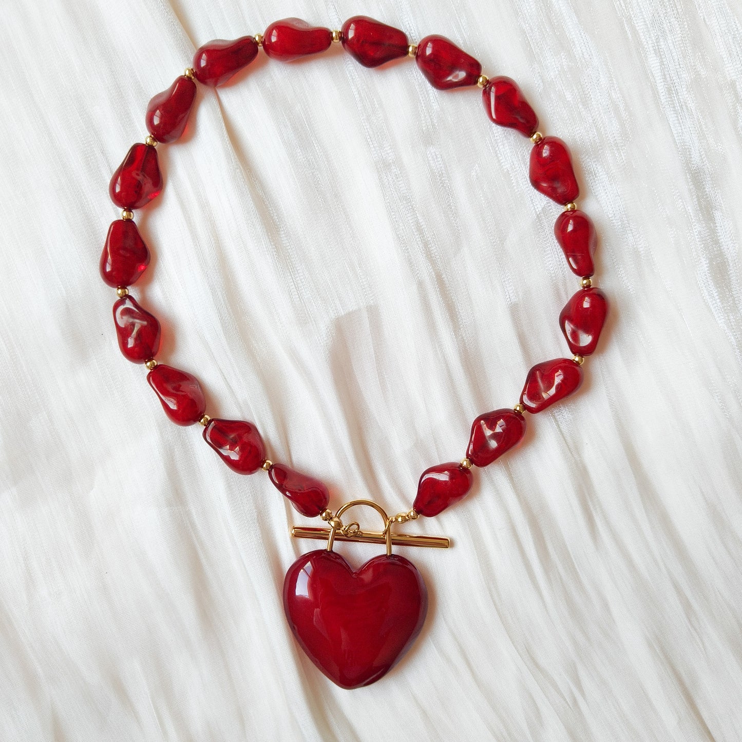 Collar Amor Vintage (corazón)