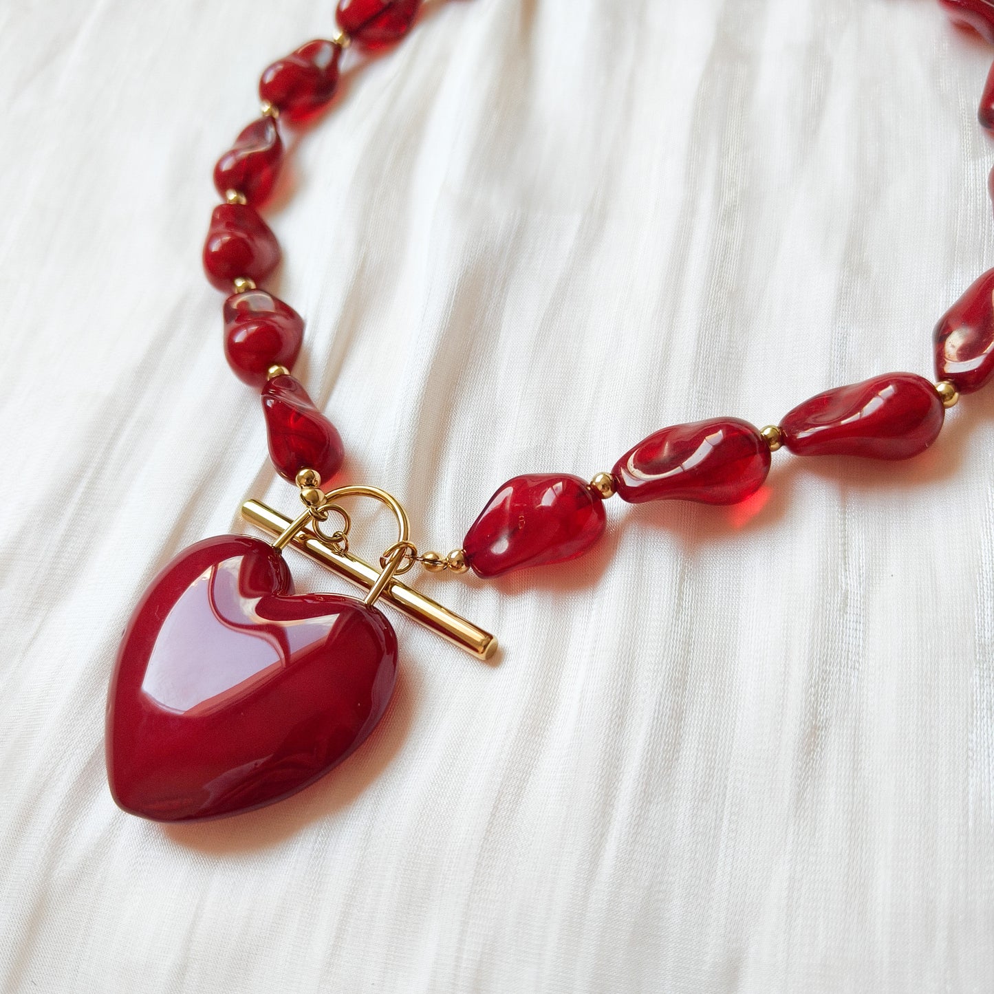 Collar Amor Vintage (corazón)
