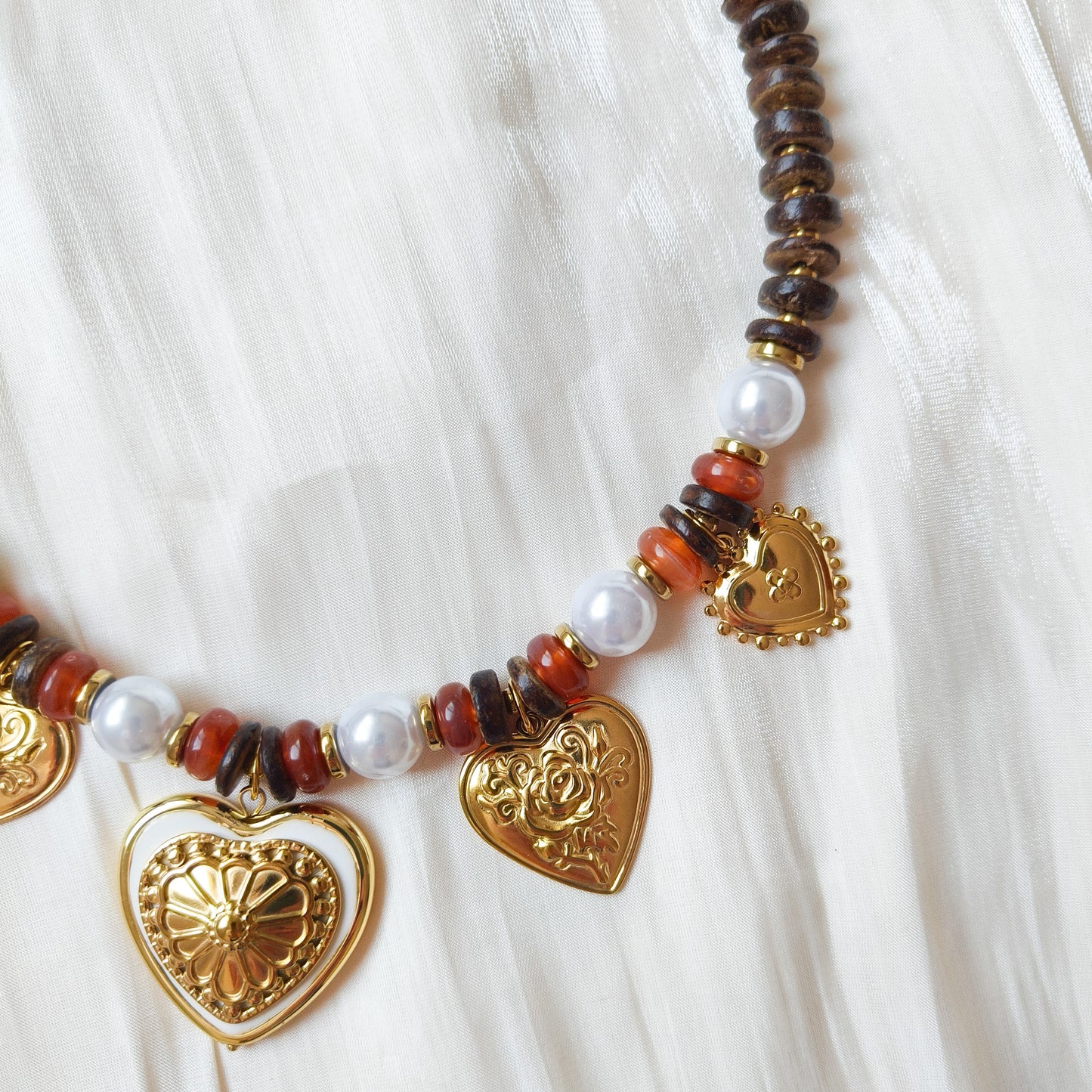 Collar Tesoro de Corazones
