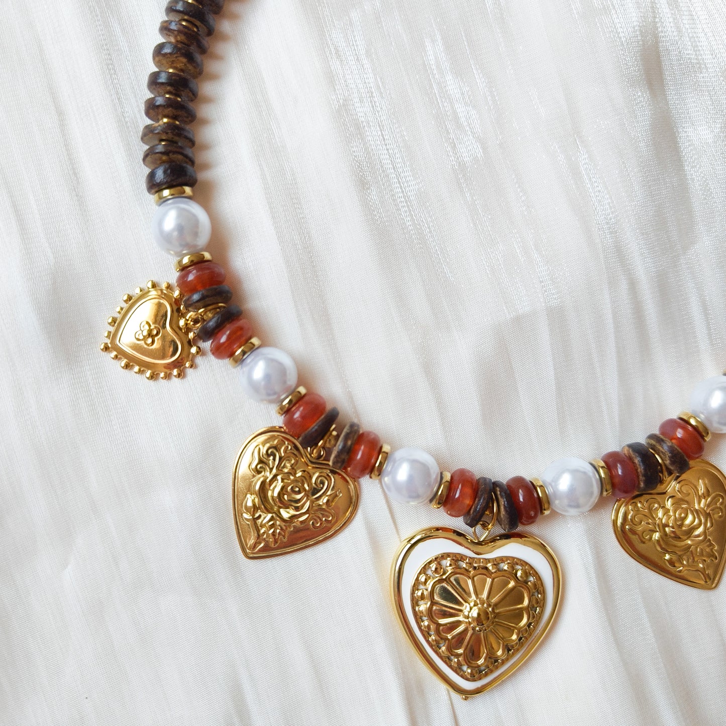 Collar Tesoro de Corazones