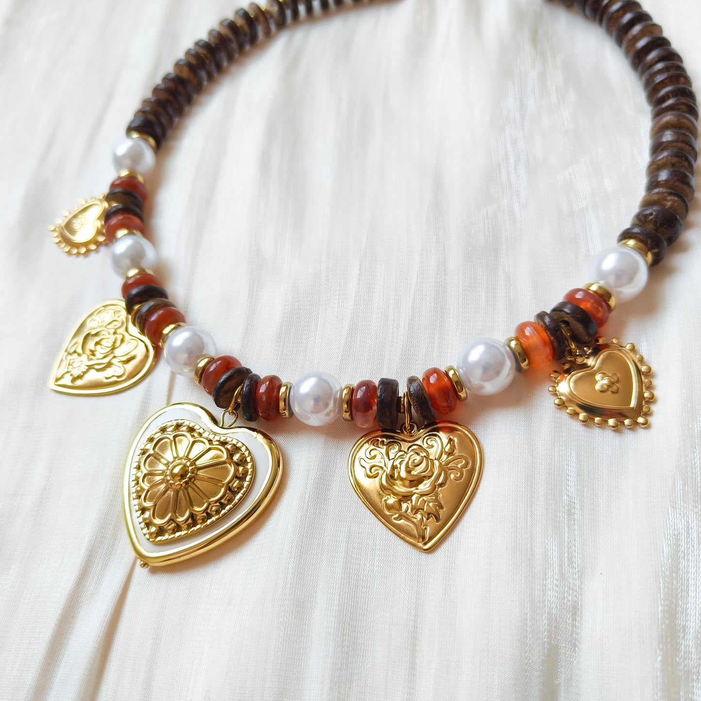 Collar Tesoro de Corazones