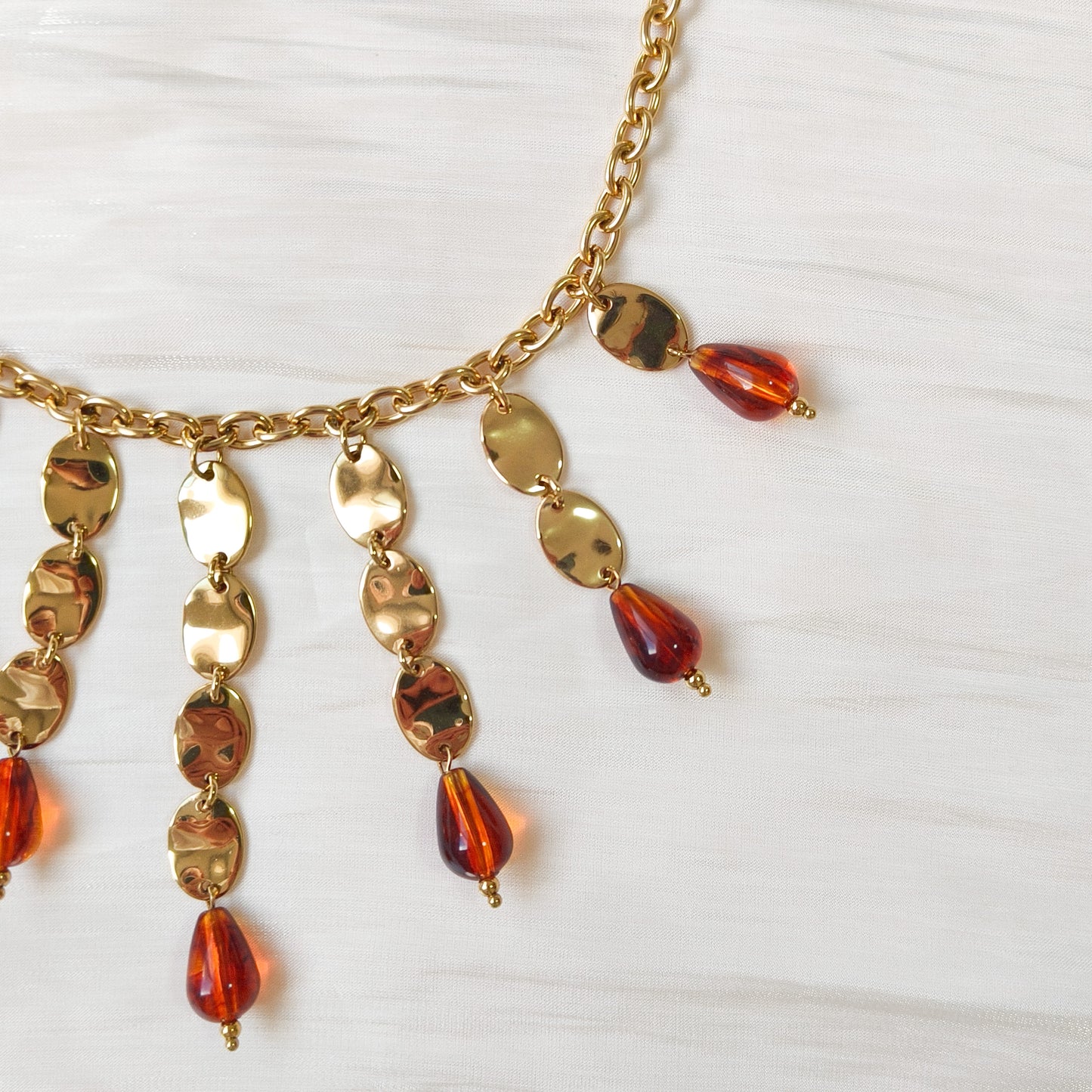 Collar Sofia ( lluvia de gota)