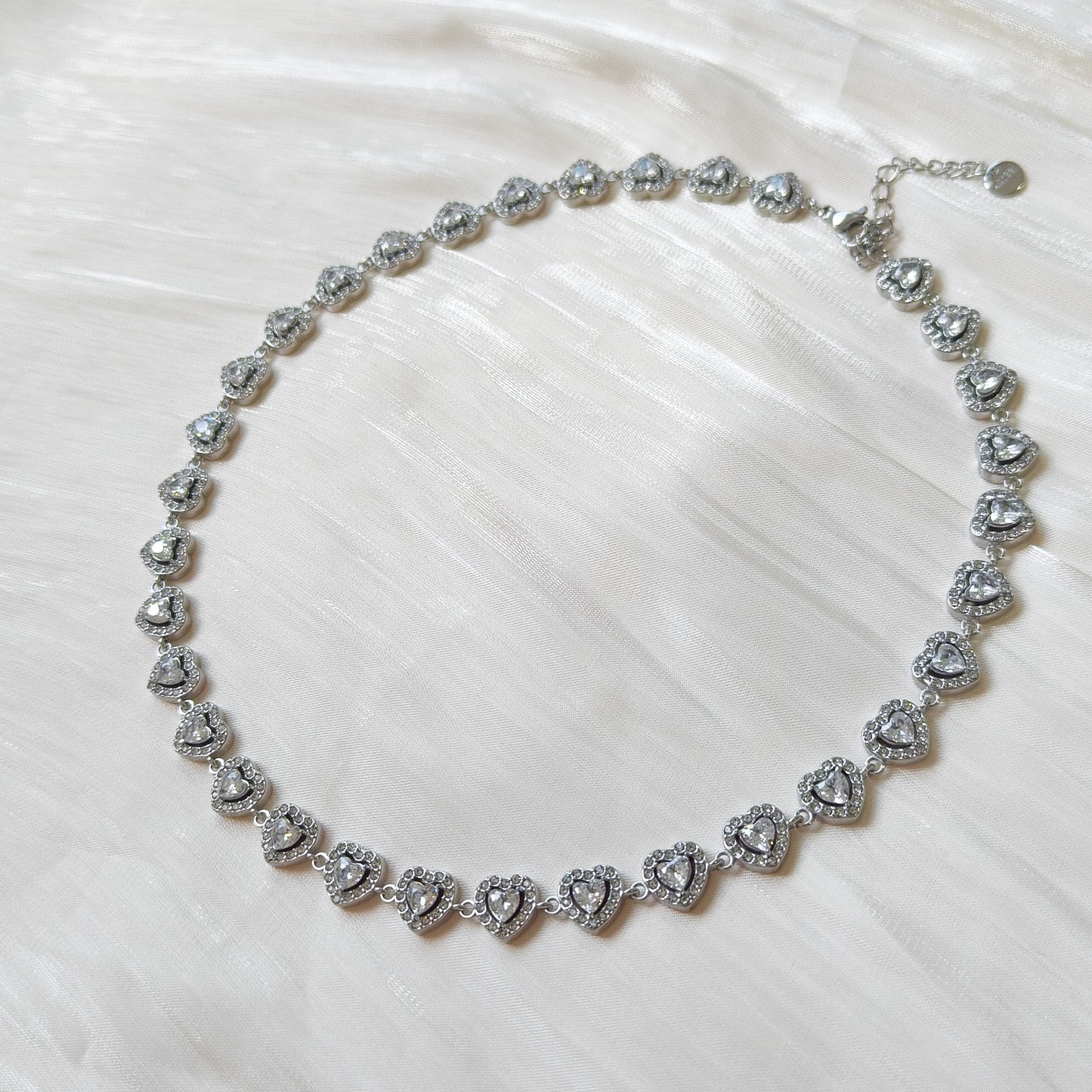 Collar Luna Corazones
