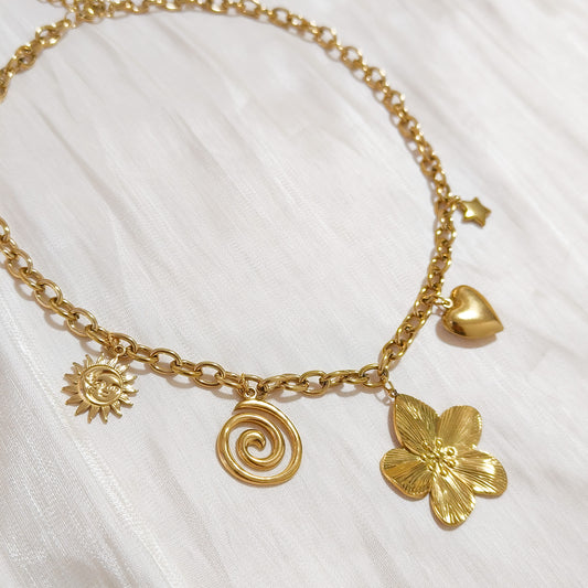 Collar Flor del Sol Valencia