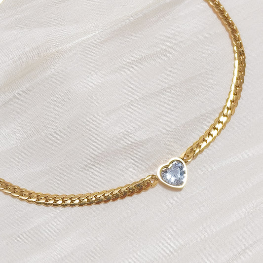 Pulsera Corazón Cielo Lucía