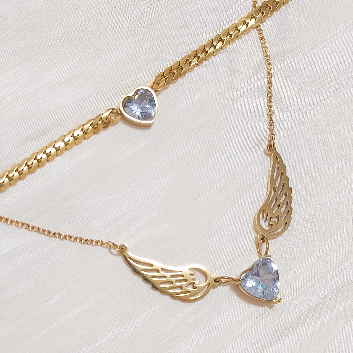 Pulsera Corazón Cielo Lucía