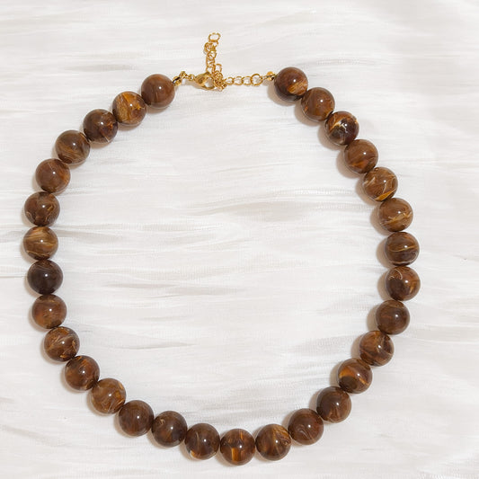 Collar Esferas Color Grecia (bolita)