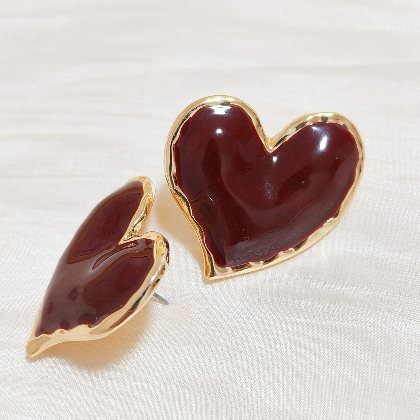 Pendientes Corazón Gloss Palma