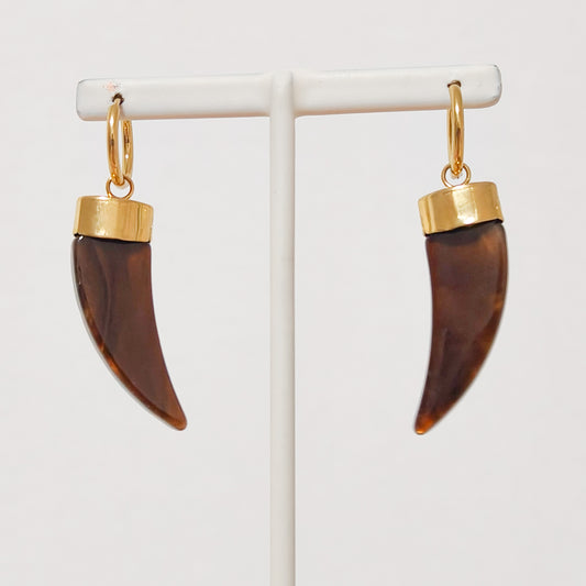 Rebajas -20% Pendientes Colmillo Siena