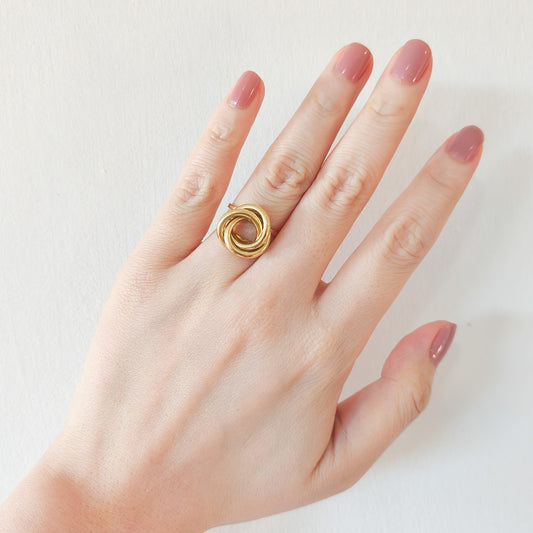 Anillo Nudo Valeria ajustable