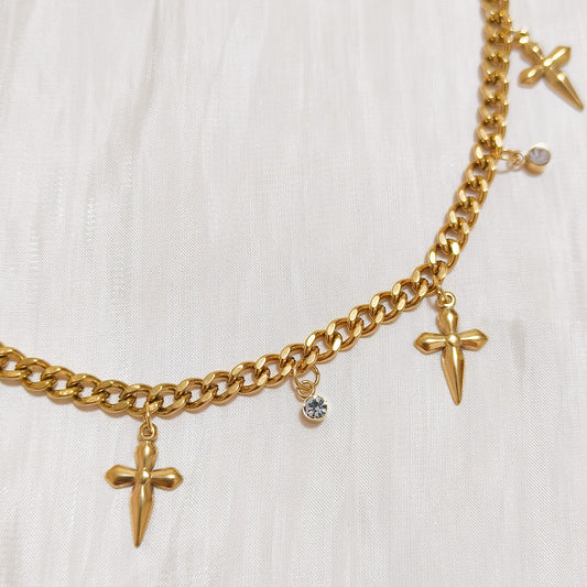 Collar Dalia Rebelde Cruz