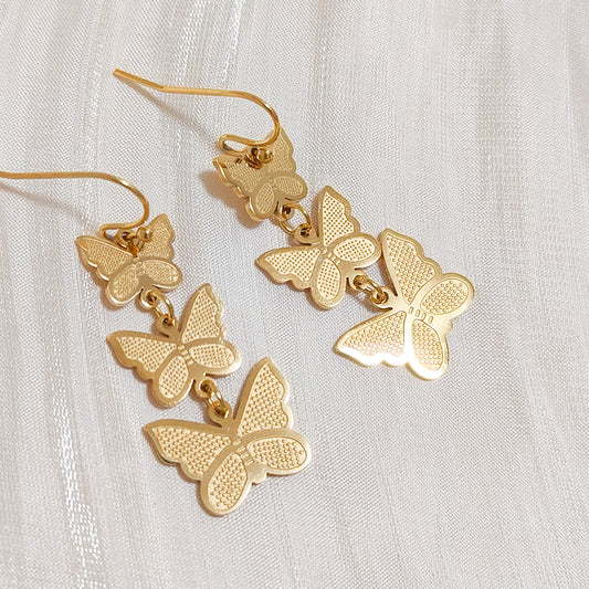 Pendientes Mariposas Jardín Madrid