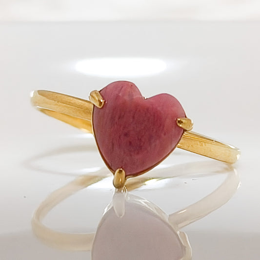 Anillo Corazones Siena Natural Ajustable