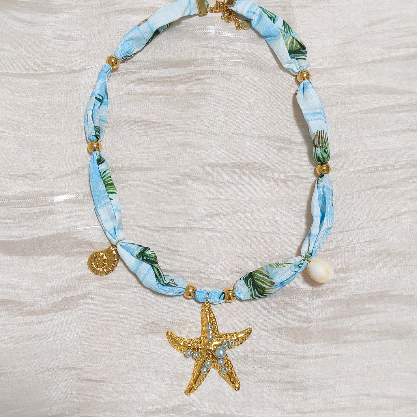 Collar Palma Estrella Celeste
