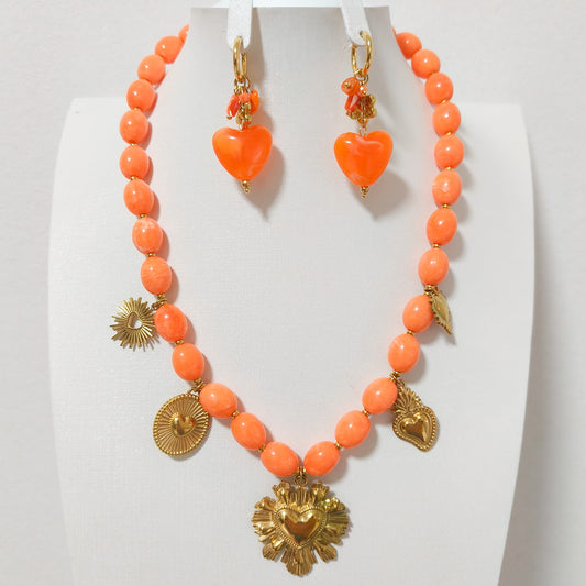 Pendientes Valentina Corazón ( 4 colores)