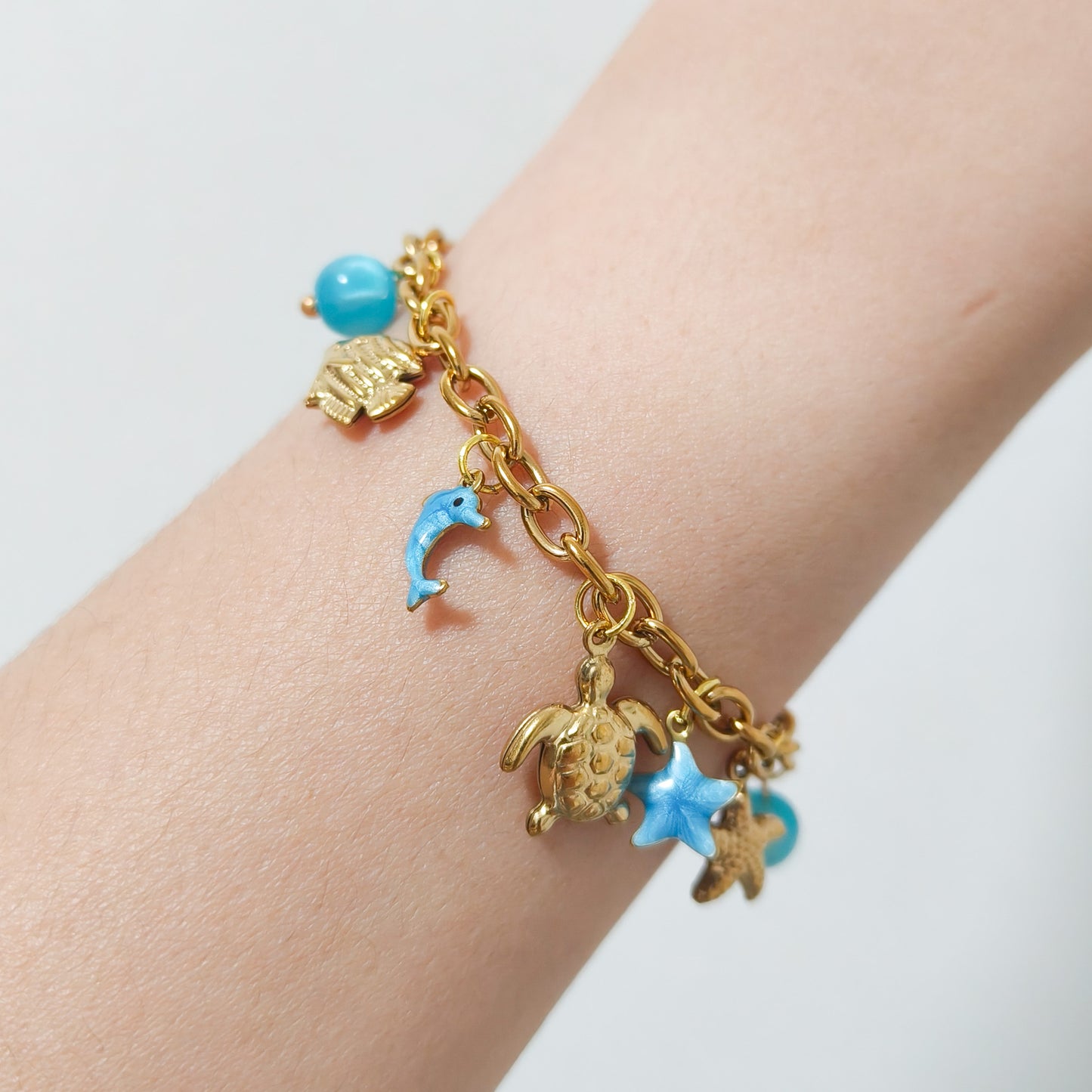Pulsera Bianca del Mar Tortuga ( 2 colores)