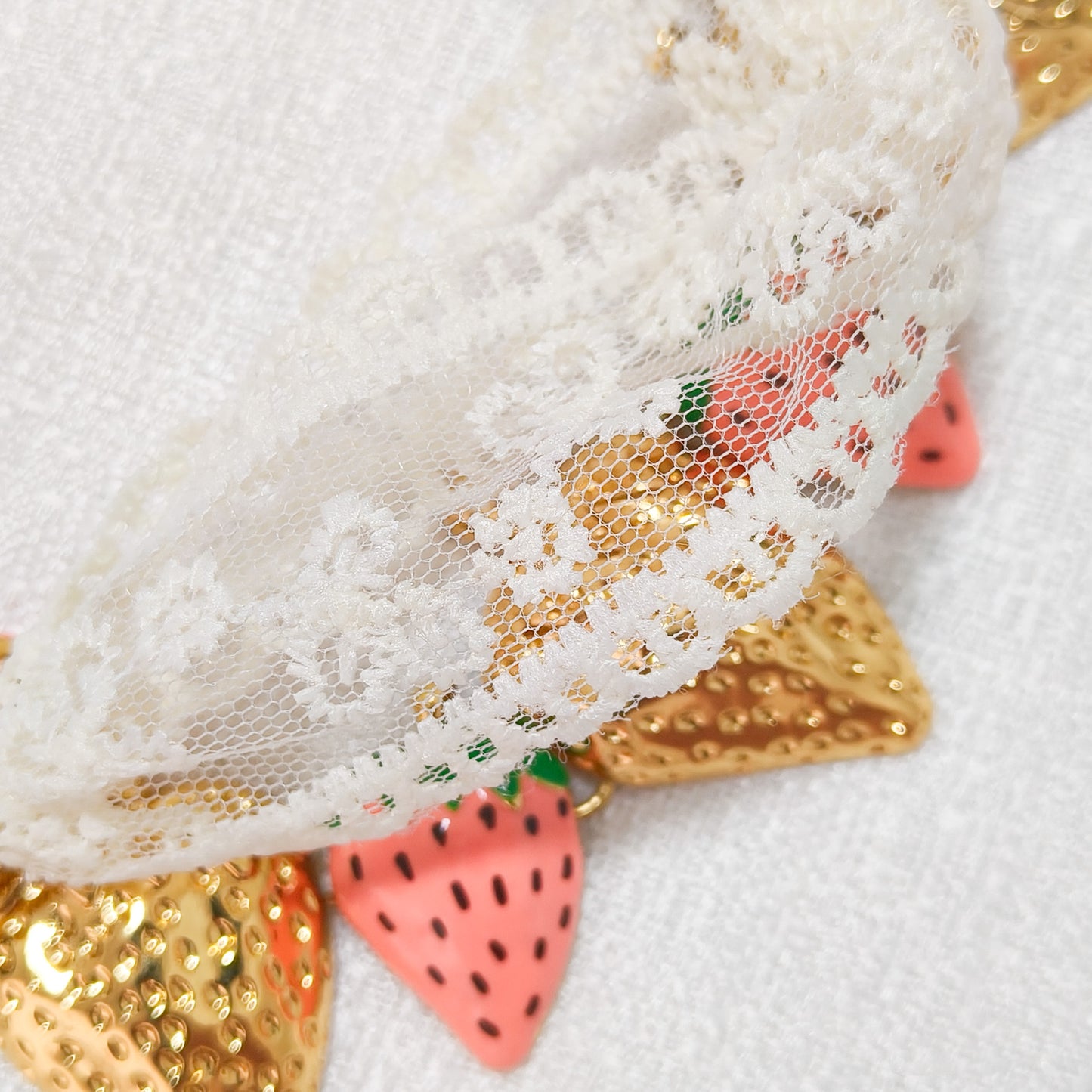 Collar Fragola Fresa ( 2 colores)