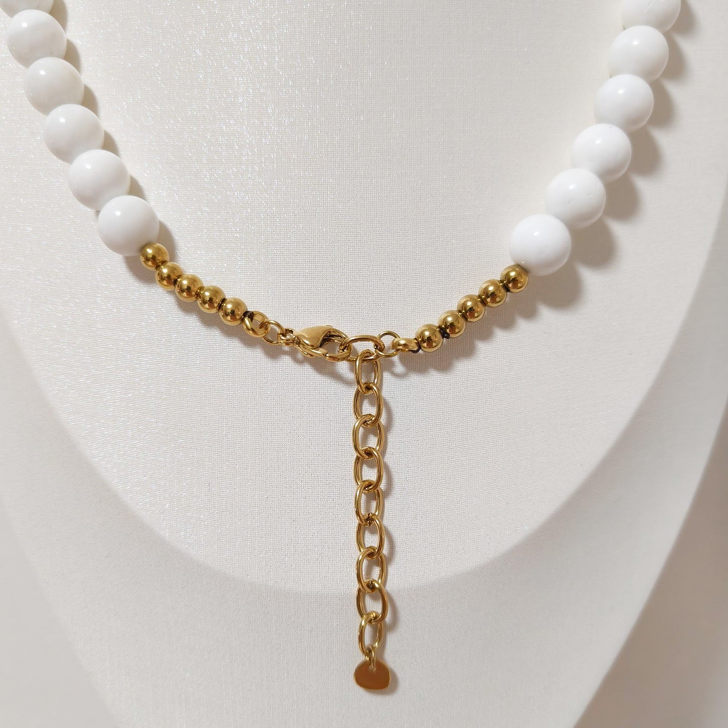 Look Luna Blanca (collar + pulsera) serie energia