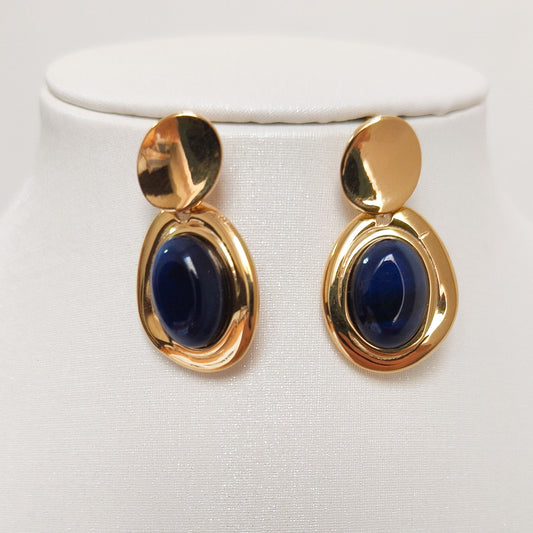 Pendientes Acero Lucía Imperial Oval ( 4 colores)