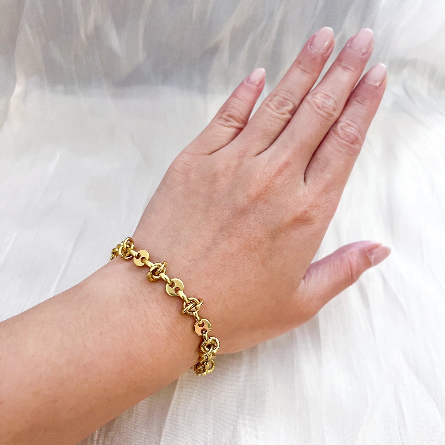 LOOK Aura Dorada (Collar y Pulsera Dorados)